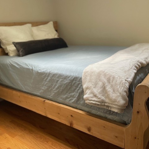 Queen size bed frame